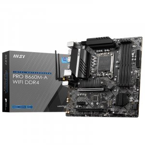 MSI PRO B660M-A WIFI DDR4 LGA 1700 Micro-ATX Motherboard